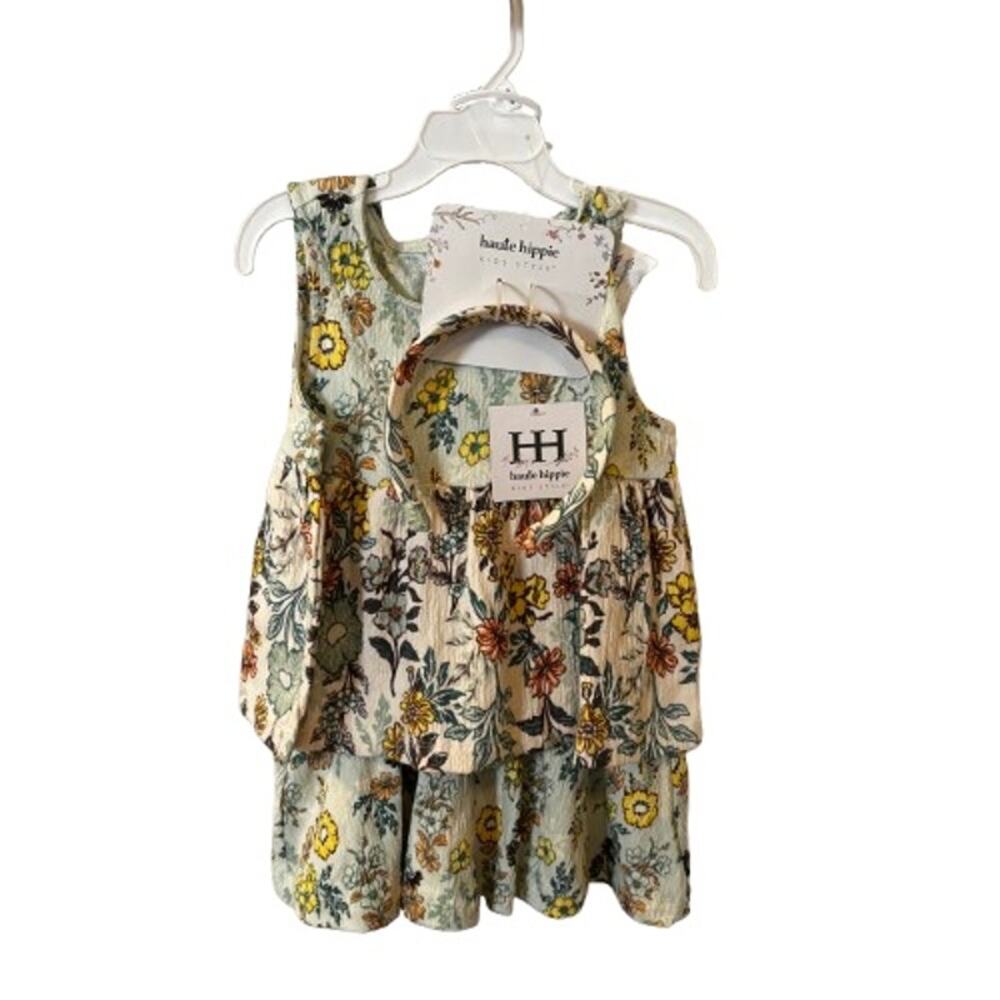 Haute Hippie Girls Outfit Small 5 NWT Top Skirt Headband